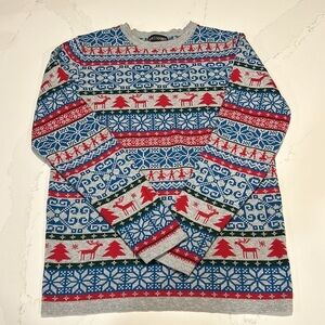 Wear it Forward Christmas Sweater not-so-ugly Crewneck Pullover Winter Sz Small